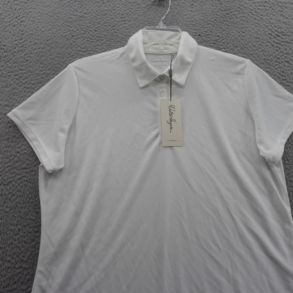 Walter Hagen‎ Clubhouse Womens Golf Polo Shirt XXL White Breathable NWT - Picture 3 of 13